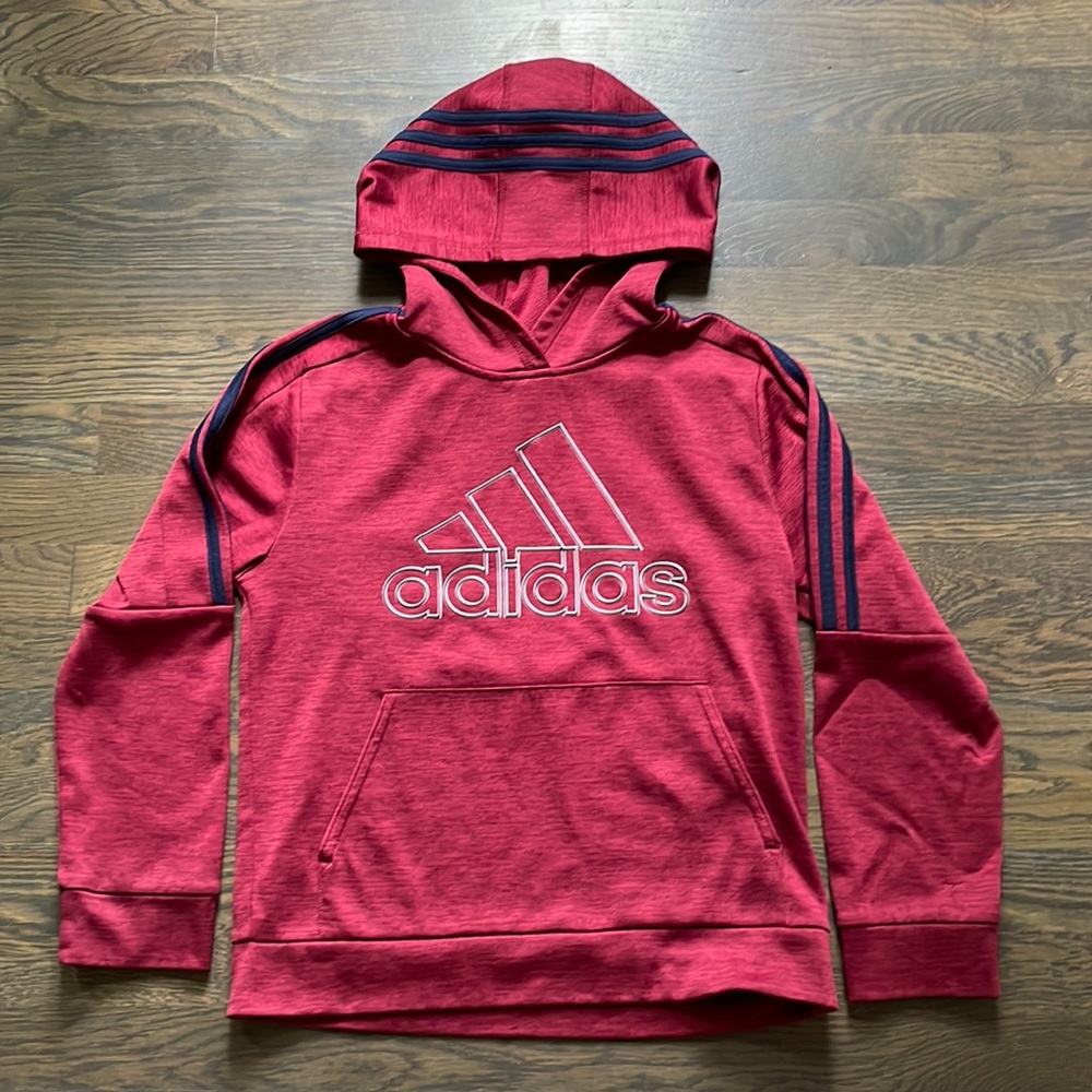 Adidas Red Hoodie